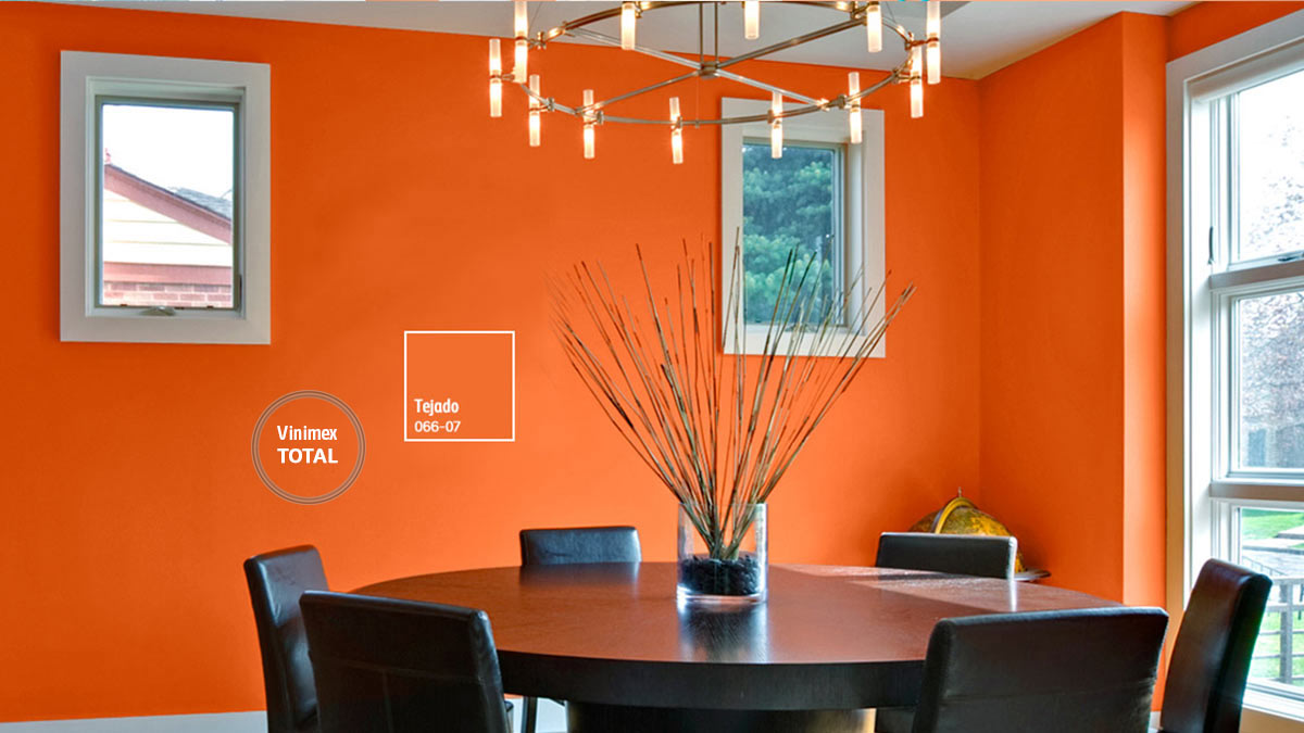 Decoración de espacios con colores Naranjas | Comex